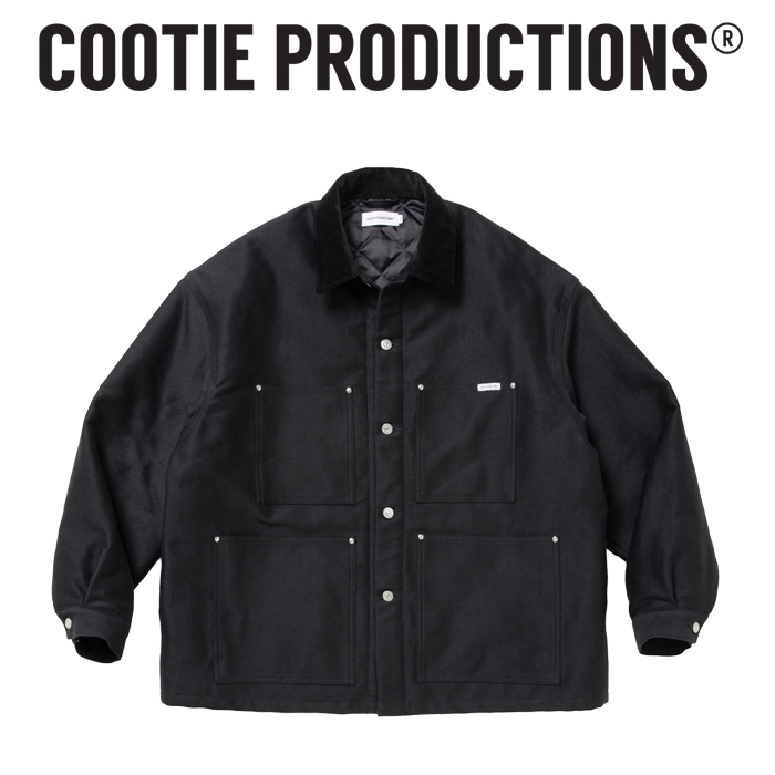 COOTIE (クーティー)　 Bedford Cloth Quilting Coverall 　【CTE-26A209】【ベドフォード クロス キルティング ジャケット】【COOTI