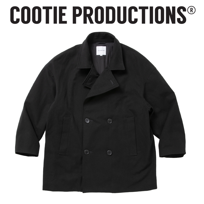 COOTIE (クーティー)　 Nidom Cotton Duck Pea Coat 　【CTE-26A214】【ニドム コットン ダック フライト ジャケット】【COOTIE PROD