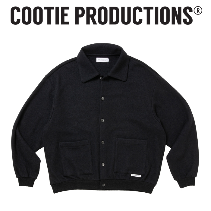 COOTIE (クーティー)　 W/N Boucle Polo Cardigan 　【CTE-26A307】【ウール ブークレ ポロ カーディガン】【COOTIE PRODUCTIONS ク