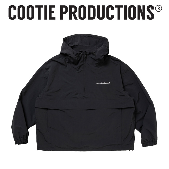 COOTIE (クーティー)　 Polyester Taffeta Anorak Hoodie 　【CTE-26S213】【ポリエステル タフタ アノラック ジャケット】【COOTIE