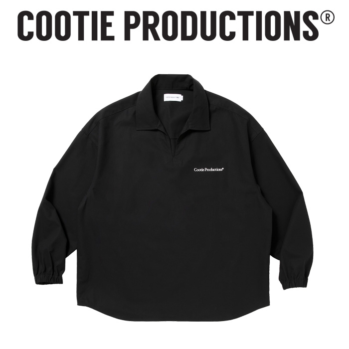 COOTIE (クーティー) 　 Cotton Gabardine L/S Skipper Shirt 　【CTE-26S422】【シャツ】【COOTIE PRODUCTIONS クーティープロダク
