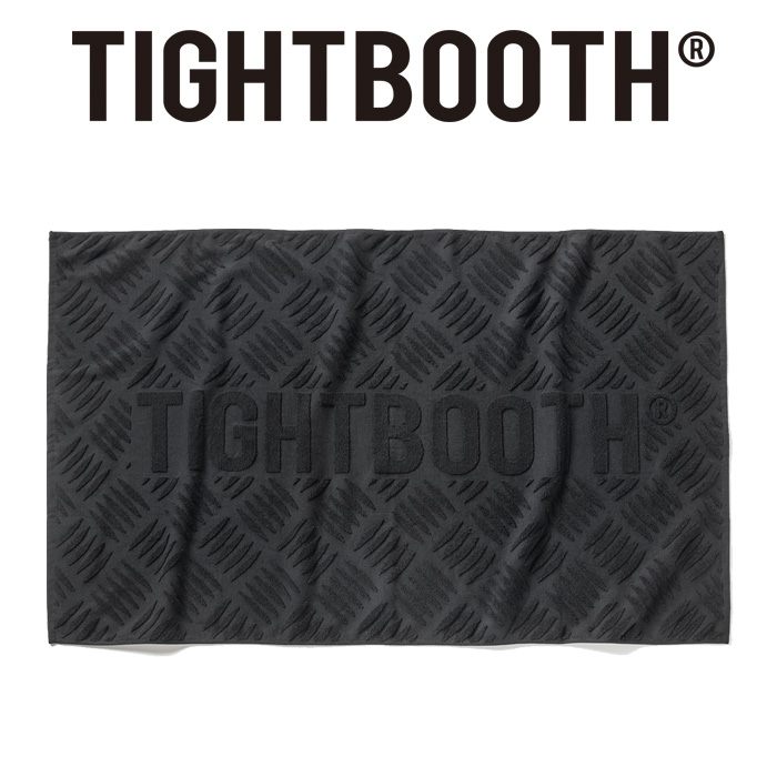 TIGHTBOOTH PRODUCTION (タイトブース プロダクション) 　 CHECKER PLATE JAQUARD BATH TOWEL 　 【バスタオル】【TIGHTBOOTH PRODUC