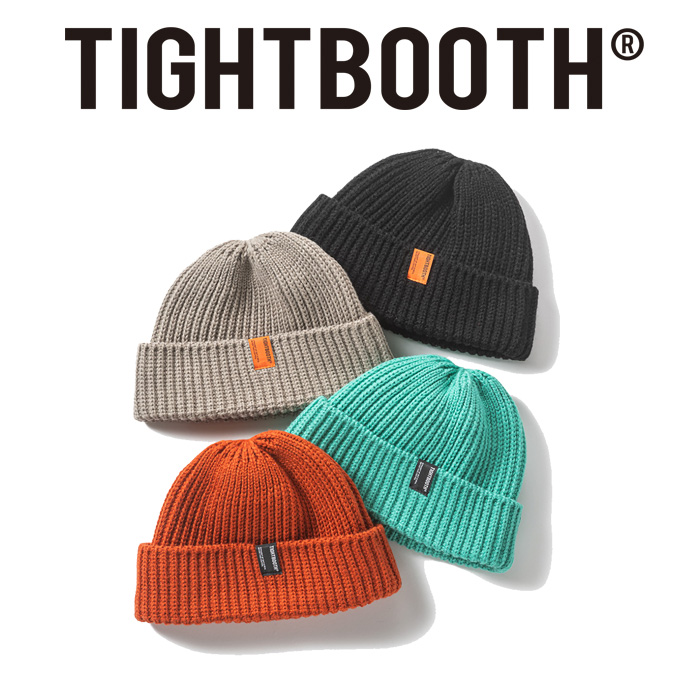 TIGHTBOOTH (タイトブース)　 TAG BEANIE 　 【ビーニー 帽子】【TIGHTBOOTH PRODUCTION タイトブースプロダクション TBPR インター