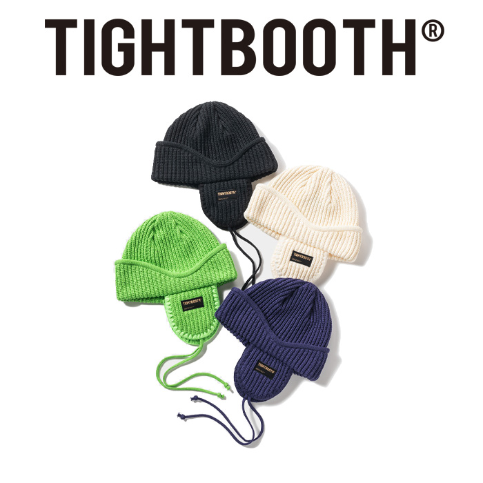 TIGHTBOOTH (タイトブース)　 FLIGHT BEANIE 　 【ビーニー 帽子】【TIGHTBOOTH PRODUCTION タイトブースプロダクション TBPR インタ