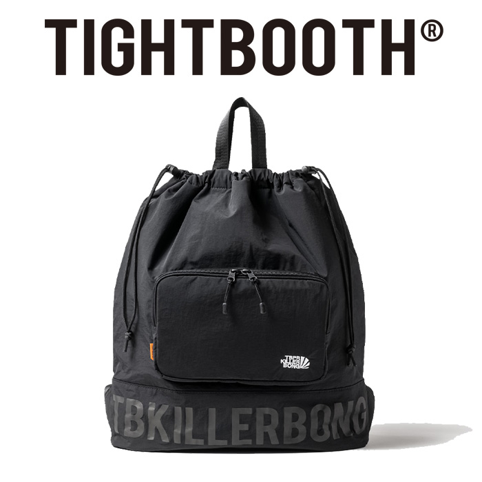 TIGHTBOOTH PRODUCTION (タイトブース プロダクション)× KILLER BONG　TBKB KNAPSACK　 【ナップサック】【KILLERBONG】【TIGHTBOOTH