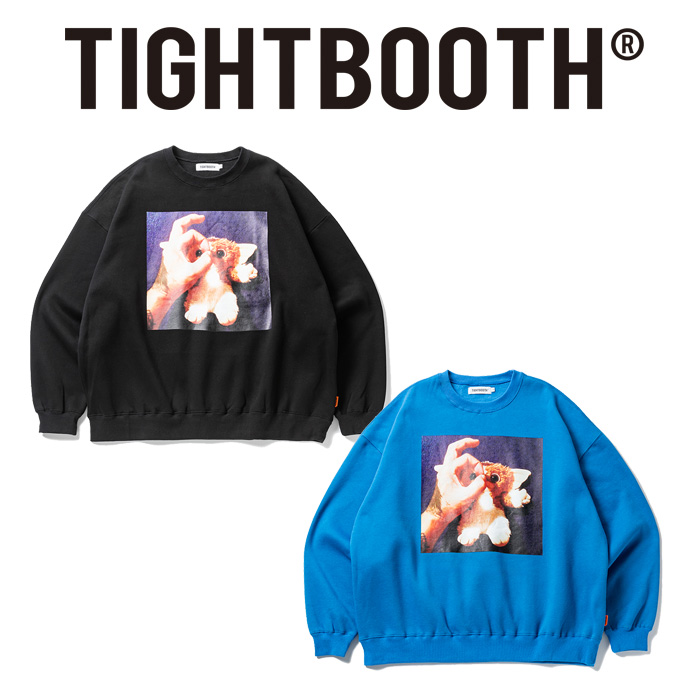 TIGHTBOOTH PRODUCTION (タイトブース プロダクション)　 HAND SIGN CREW SWEAT 　 【スウェット クルーネック 】【KILLER BONG】【T