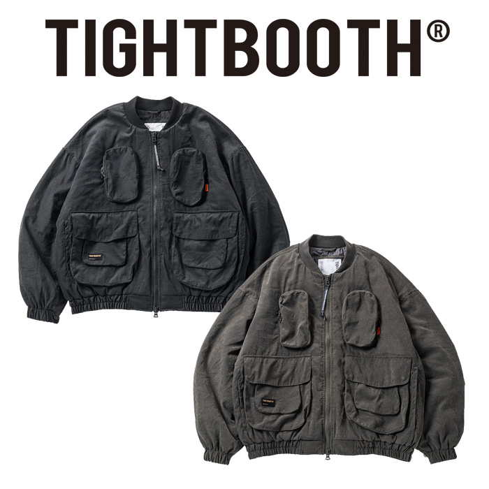 TIGHTBOOTH PRODUCTION (タイトブース プロダクション)　 UTILITY MA-1 PUFF JACKET 　 【中綿 MA-1 ジャケット】【FW24-JK04】【TIG