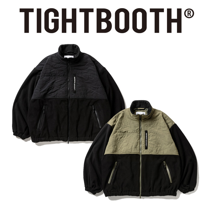 TIGHTBOOTH PRODUCTION (タイトブース プロダクション)　 T QUILT FLEECE JACKET 　 【キルト フリース ジャケット】【FW24-JK05】【