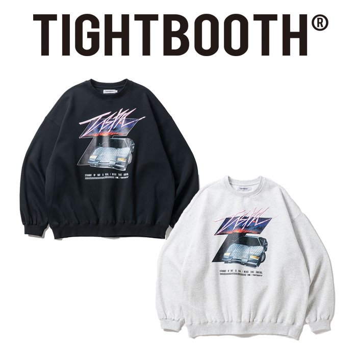 【SALE30%OFF】　TIGHTBOOTH PRODUCTION (タイトブース プロダクション)　 INITIAL T CREW SWEAT SHIRT 　 【スウェット クルーネッ