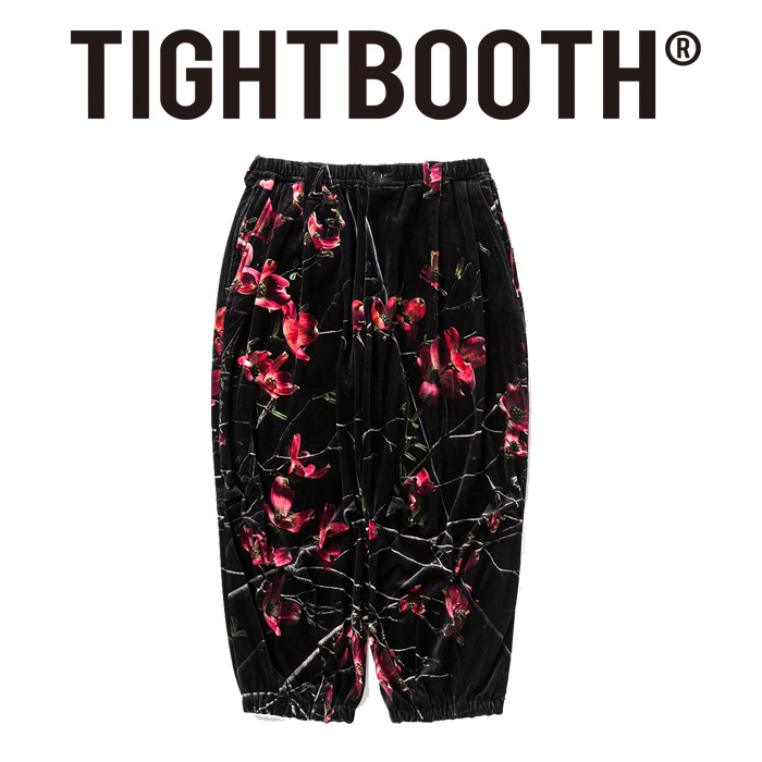 TIGHTBOOTH PRODUCTION (タイトブース プロダクション)　 DOGWOOD VELOUR BALLOON PANTS 　 【ベロア バルーン パンツ】【SS25-B04】