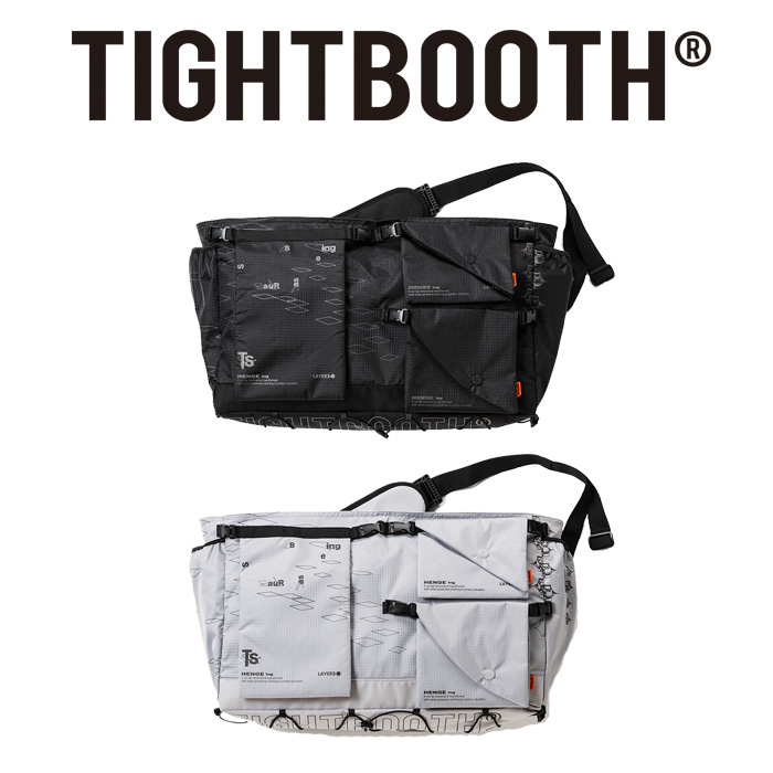 TIGHTBOOTH (タイトブース)　 TIGHTBOOTH x SauRas Being MESSENGER BAG 　 【メッセンジャーバッグ】【TIGHTBOOTH PRODUCTION タイ
