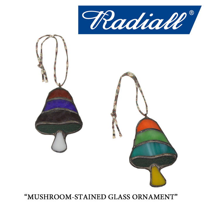 RADIALL (ラディアル)　 MUSHROOM-STAINED GLASS ORNAMENT　 【RADIALL オーナメント】【RAD-17AW-JW010】　 【返品・交換不可】