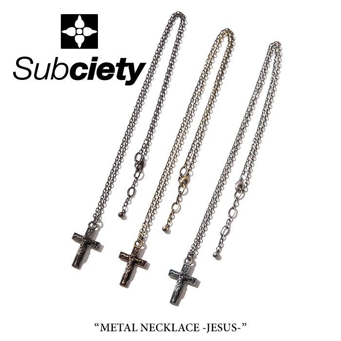 SUBCIETY (サブサエティ)　 METAL NECKLACE-JESUS-　【2018SUMMER新作】【103-94067】　