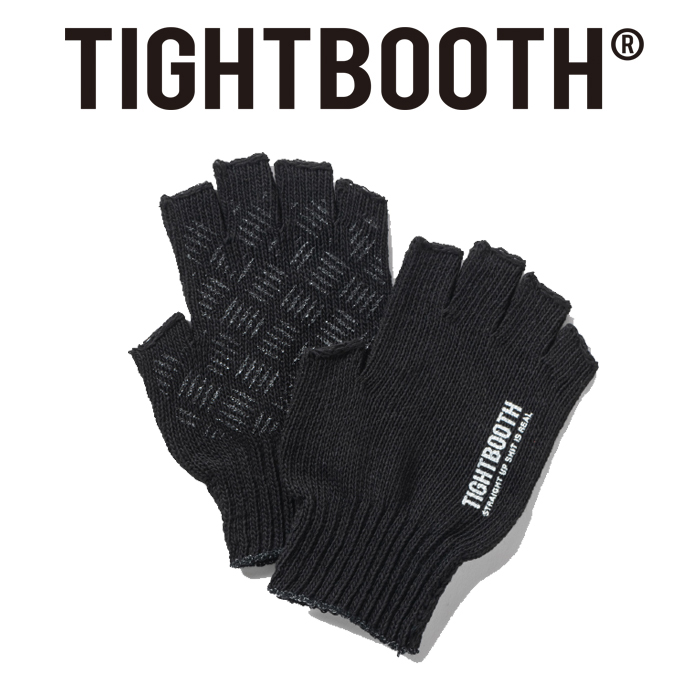 TIGHTBOOTH (タイトブース)　LOGO FINGERLESS GLOVES　【手袋 グローブ】【TIGHTBOOTH PRODUCTION タイトブースプロダクション TBPR