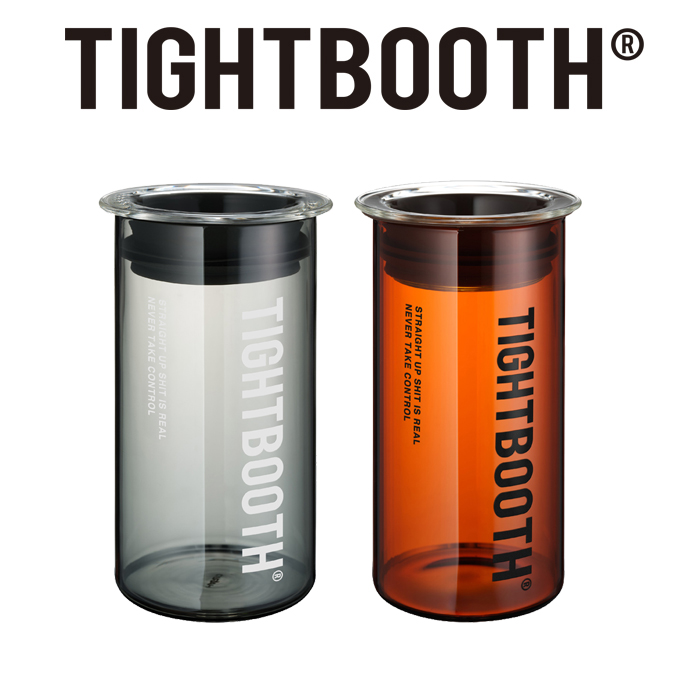 TIGHTBOOTH (タイトブース)　LABEL LOGO CANISTER　【キャニスター 保存容器】【TIGHTBOOTH PRODUCTION タイトブースプロダクション