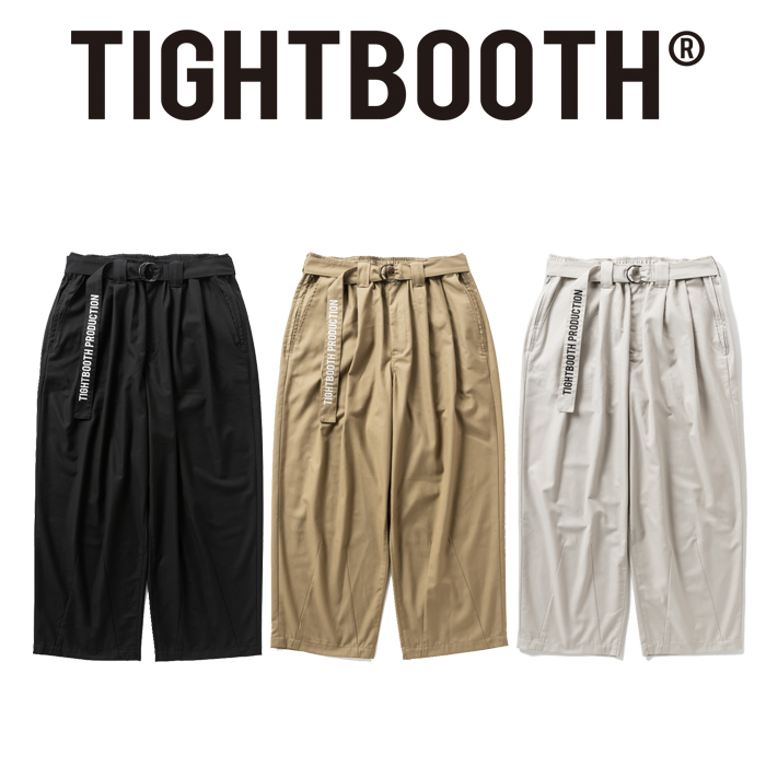 TIGHTBOOTH PRODUCTION (タイトブース プロダクション)　BAGGY SLACKS　【バギーパンツ】【FW26-B11】【TIGHTBOOTH PRODUCTION タイ