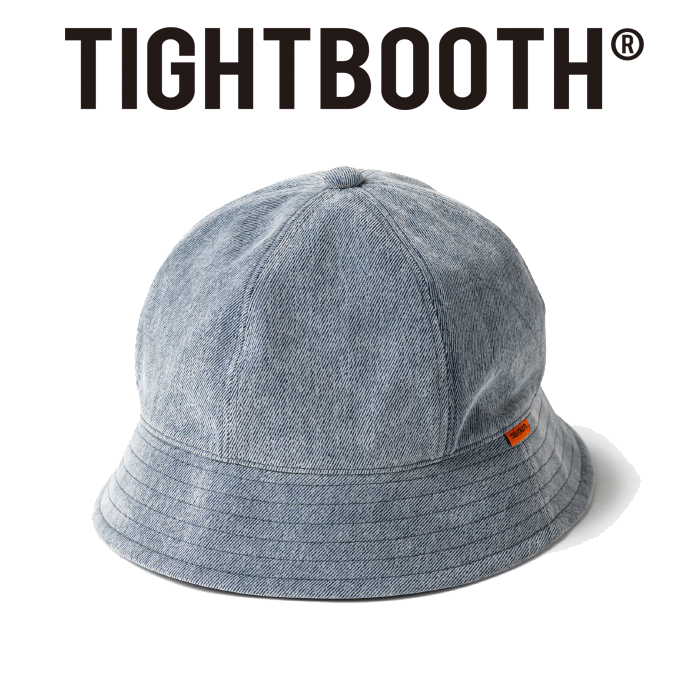 TIGHTBOOTH PRODUCTION (タイトブース プロダクション) 　FLOCKY DENIM HAT　 【デニムハット】【TIGHTBOOTH PRODUCTION タイトブー
