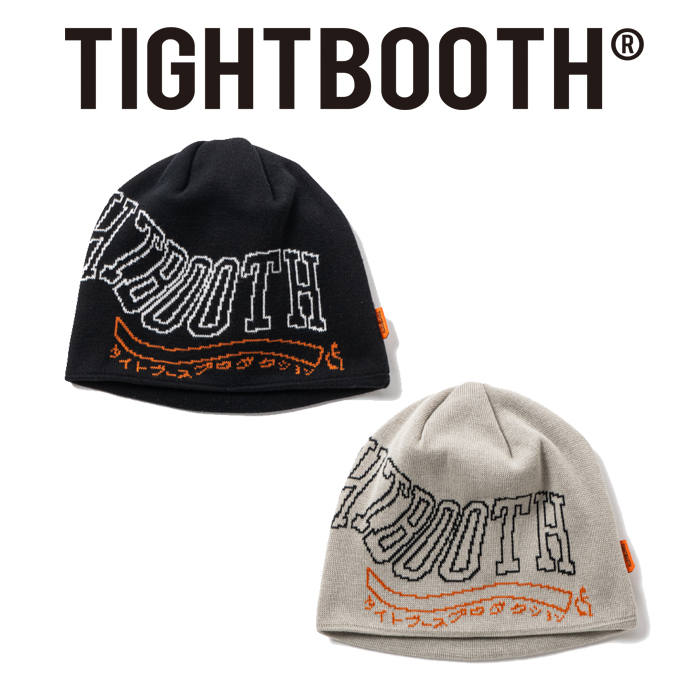 TIGHTBOOTH PRODUCTION (タイトブース プロダクション) 　ACID LOGO BEANIE　 【ビーニー ニットキャップ】【TIGHTBOOTH PRODUCTION