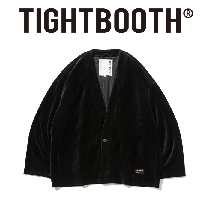 TIGHTBOOTH PRODUCTION (タイトブース プロダクション)　VELOUR HANTEN　 【半纏】【FW26-JK02】【TIGHTBOOTH PRODUCTION タイトブー