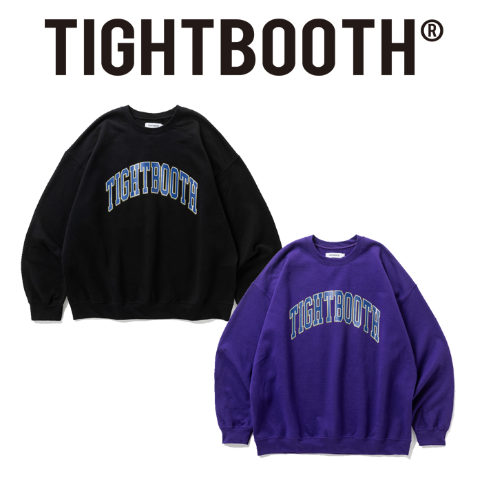 TIGHTBOOTH PRODUCTION (タイトブース プロダクション)　COLLEGE CREW SWEAT　 【スウェット】【FW26-SW10】【TIGHTBOOTH PRODUCTION