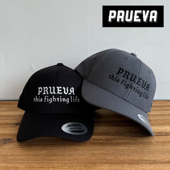 PRUEVA (プルエバ)　HOUSE OF PAIN CAP　【キャップ 帽子】【6パネル スナップバックキャップ】【倉本一真 CHICANO 西海岸】