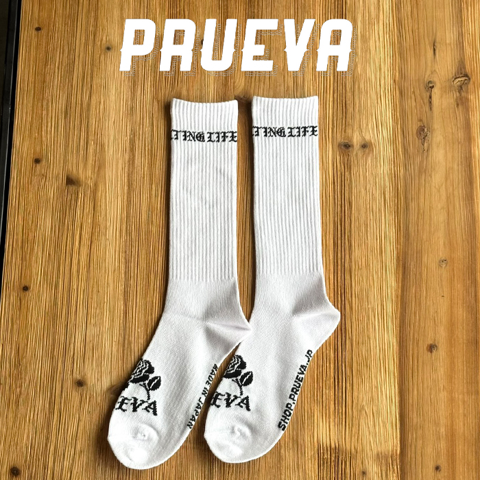 PRUEVA (プルエバ)　=ROSA= SOX　【ソックス 靴下】【倉本一真 CHICANO 西海岸】