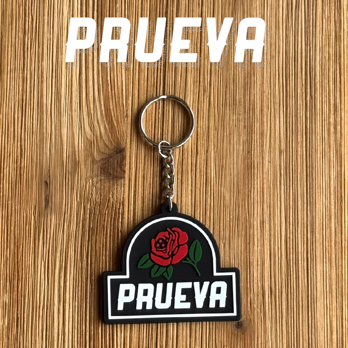 PRUEVA (プルエバ)　=ROSA= Keychain　【キーホルダー　キーチェーン】【倉本一真 CHICANO 西海岸】