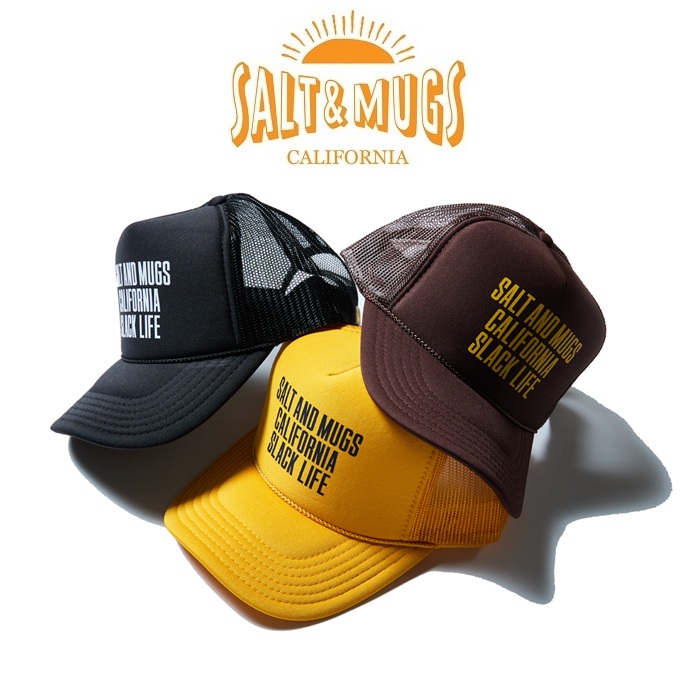 SALT&MUGS(ソルトアンドマグズ)　College Mesh Cap　【メッシュキャップ 帽子】【2026 Summer Spot Collection 先行予約】【SMGD033