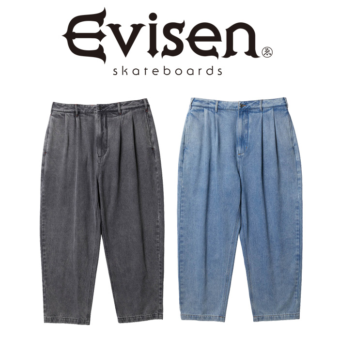 【EVISEN】 Evisen Skateboards (エヴィセン スケートボード)　 BOHEMIAN DEMIN 　 【デニム パンツ】【エビセン スケートボード Evi
