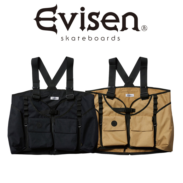 Evisen Skateboards (エヴィセン スケートボード)　 BATTLE BAG VEST 　 【ベスト】【エビセン スケートボード Evisen Skateboards 