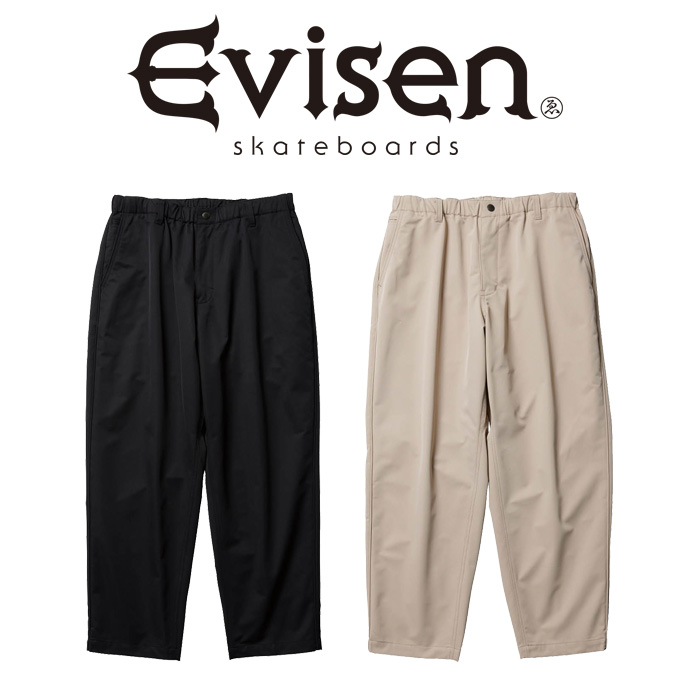 【SALE30%OFF】　 Evisen Skateboards (エヴィセン スケートボード)　 EASY AS PIE RIVER PANTS　 【ツイル パンツ】【エビセン スケ