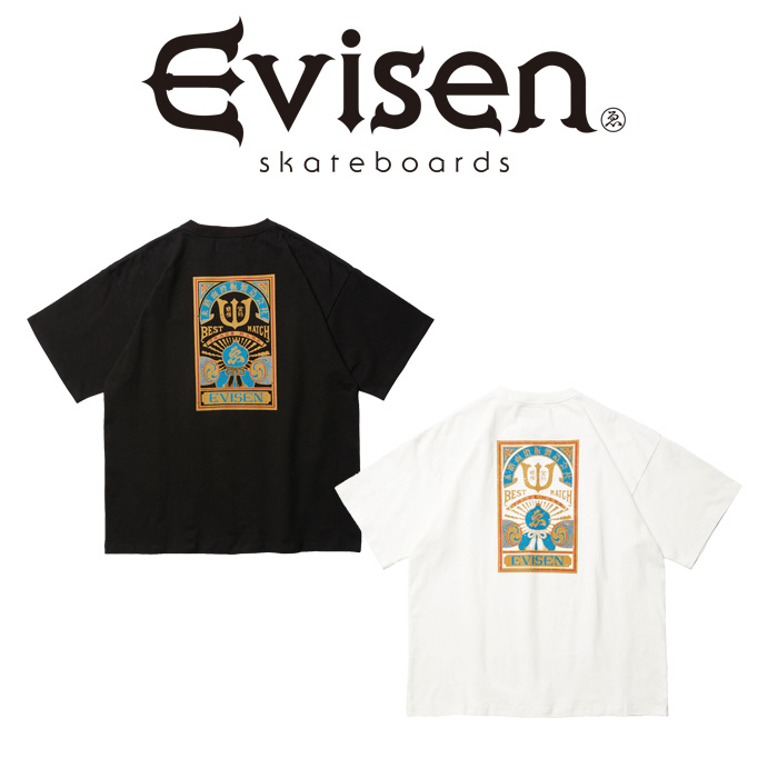 【SALE30%OFF】　Evisen Skateboards (エヴィセン スケートボード)　 BEST MATCH TEE 　 【Tシャツ】【エビセン スケートボード Evis