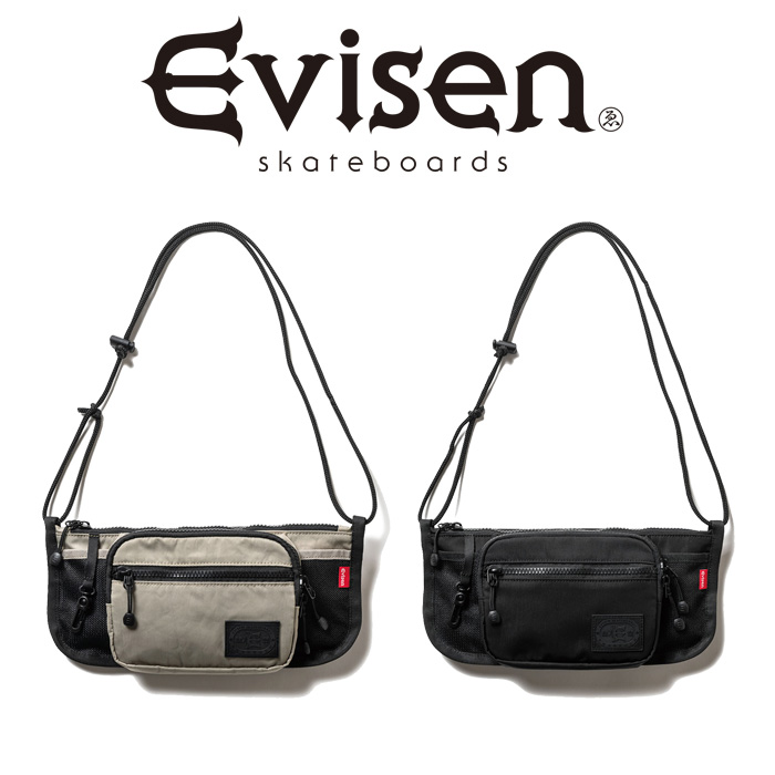 Evisen Skateboards (エヴィセン スケートボード)　 CORD STRAP SHOULDER　 【ショルダーバッグ】【エビセン スケートボード Evisen 