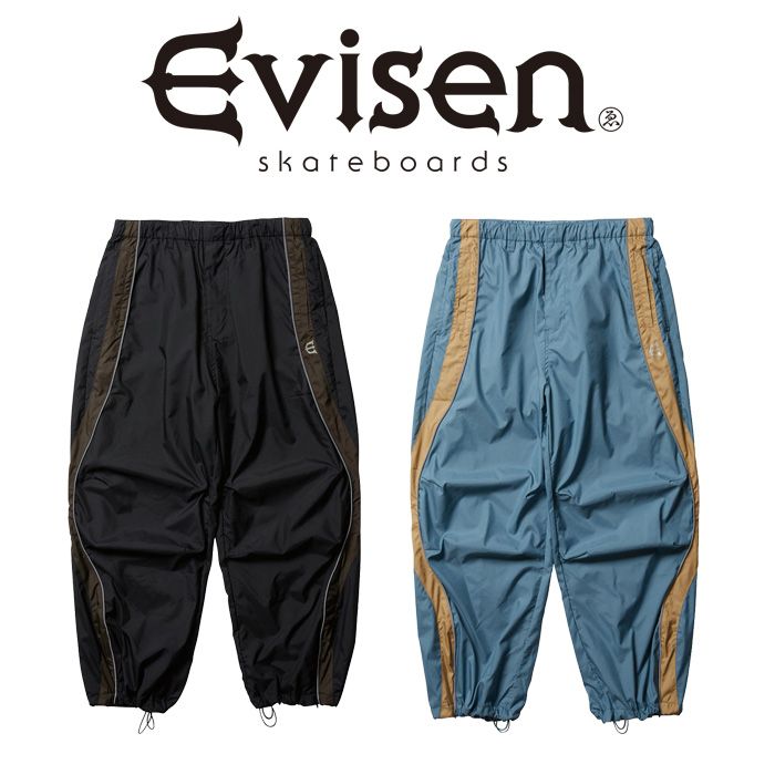 Evisen Skateboards 　SHRIMP TRACK PANTS　 【トラック パンツ】【エビセン スケートボード Evisen Skateboards ゑ インタープレイ 