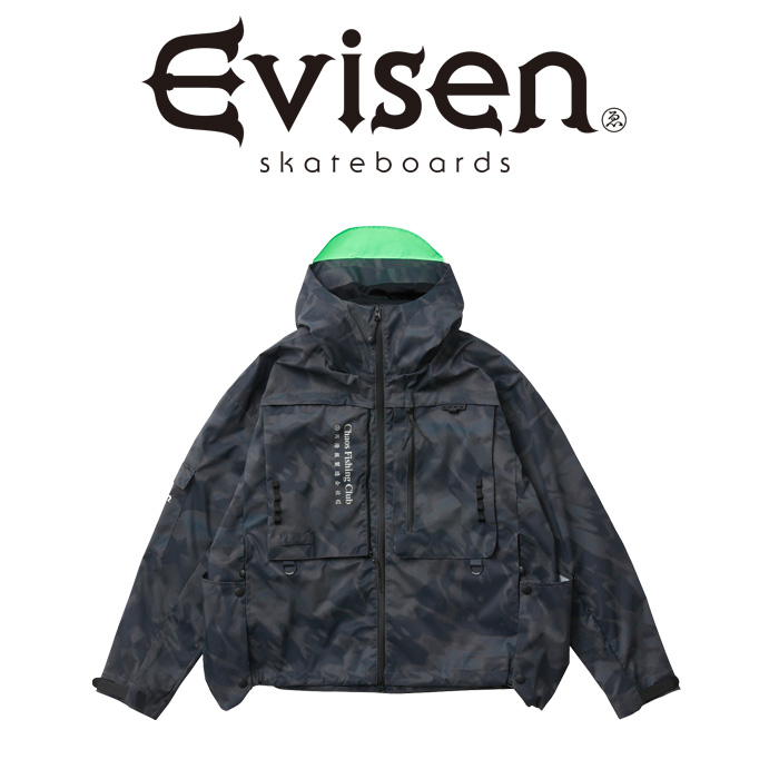 Evisen Skateboards (エヴィセン スケートボード)　 Chaos Fishing Club EVENING BITE JACKET 　 【ジャケット アウター】【エビセン