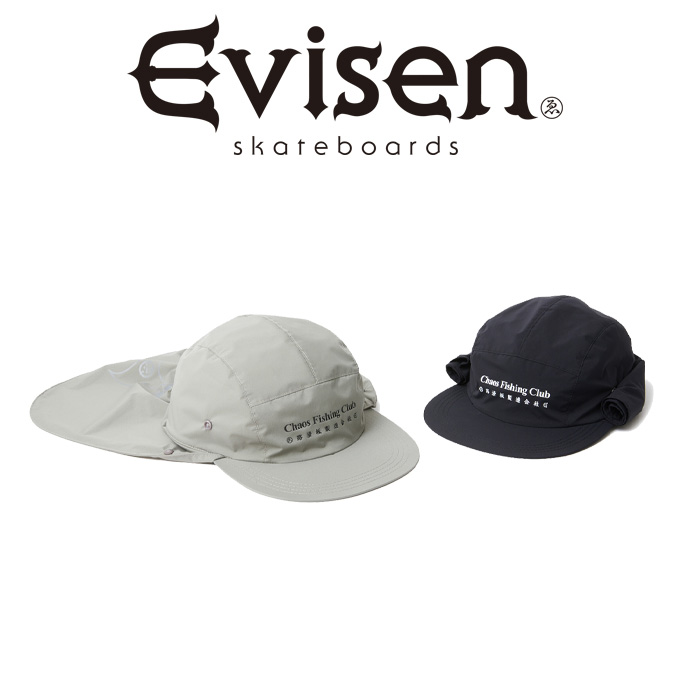 Evisen Skateboards (エヴィセン スケートボード)　Chaos Fishing Club SNAG CAP　 【帽子 キャップ】【エビセン スケートボード Evi
