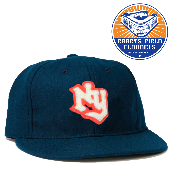 EBBETS FIELD FLANNELS(エベッツフィールドフランネルズ)　NY Knights 1939 Cap　【キャップ 帽子】　