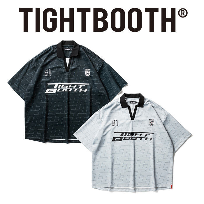 TIGHTBOOTH PRODUCTION (タイトブース プロダクション)　JERSEY OPEN POLO　 【ジャージシャツ】【SU26-S04】【TIGHTBOOTH PRODUCTIO