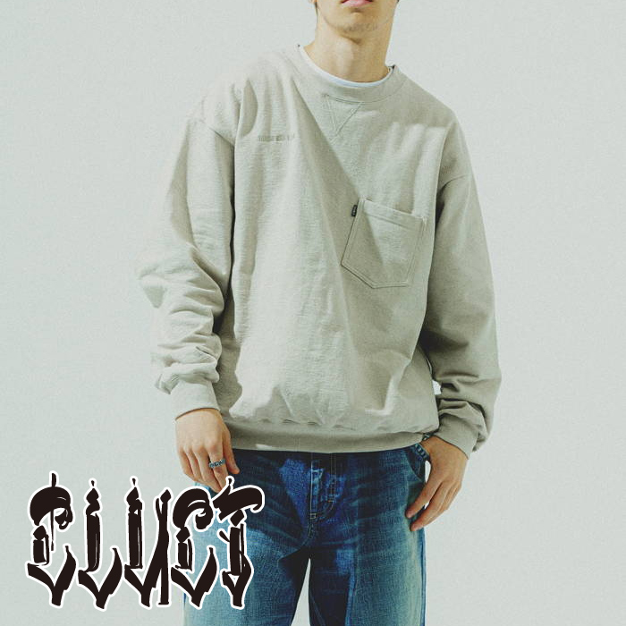 CLUCT (クラクト)　GLEN[CREW SWEAT]　【スウェット】【#04857】【2024SUMMER/AUTUMN】【お取り寄せ商品 キャンセル不可】　