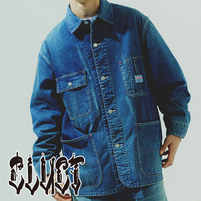 CLUCT (クラクト)　TIJUANA[HARD WASH DENIM JACKET]　【デニムジャケット】【#04894】【2024SUMMER/AUTUMN先行予約】【予約商品 キ