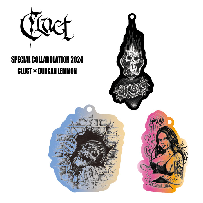 CLUCT (クラクト)　DUNKS AIR FRESHNER #I　【エアフレッシュナー】【#04909】【DUNCAN LEMMON SPECIAL COLLABOLATION新作】　