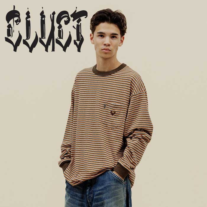 CLUCT (クラクト)　GARLOCK[BOLDER L/S TOP]　【カットソー 長袖】【#04921】【2024WINTER】【お取り寄せ商品 キャンセル不可】　
