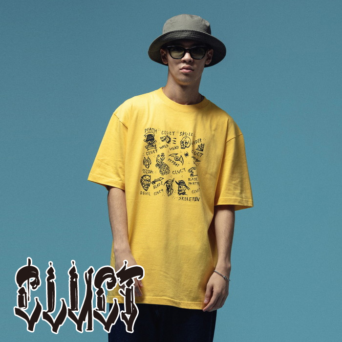 CLUCT (クラクト)　OFF LIMITS[S/S TEE]　【Tシャツ 半袖 ホワイト】【#04981】【2025SPRING新作】　