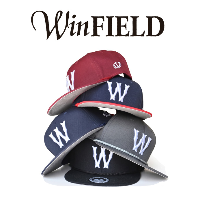 WINFIELD AUTHENTIC CAPS (ウィンフィールドオーセンティックキャップス)　ROPE CAP "W"　【帽子 キャップ ロープ】【インタープレイ