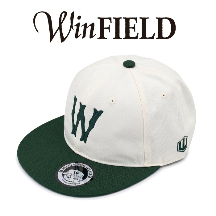 WINFIELD AUTHENTIC CAPS (ウィンフィールドオーセンティックキャップス)　Retro W CAP　【帽子 キャップ】【インタープレイ INTERPL