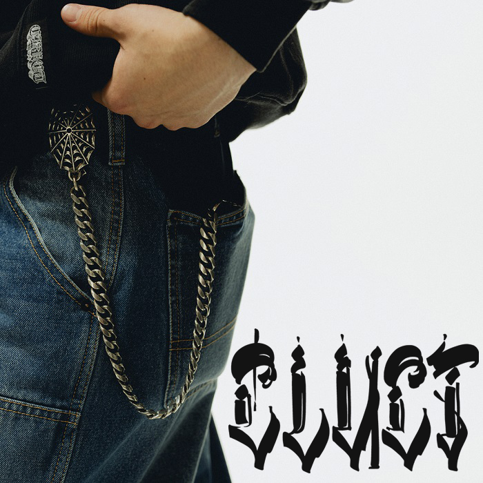 CLUCT (クラクト)　SPIDER WEB[WALLET CHAIN]　【ウォレットチェーン】【#05335】【2026WINTER先行予約】【予約商品 キャンセル不可