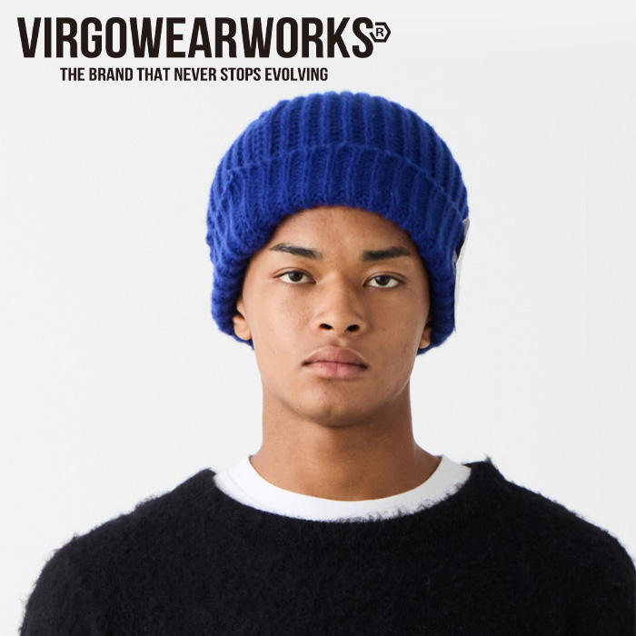 VIRGOwearworks (ヴァルゴウェアワークス)  　MASSIVE WAVE BEANIE　【ニットキャップ】【VG-GD-807】【2025 AUTUMN&WINTER】【お取