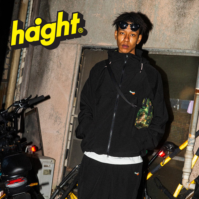 HAIGHT (ヘイト)　RAIDBACK TRACK JACKET　 【トラックジャケット】【HTRB-252011】　【2025 SPRING&SUMMER 新作】【raidback fabric