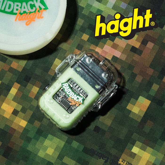 HAIGHT (ヘイト)　RAIDBACK ELECTRONIC LIGHTER　 【ライター】【HTRB-257055】　【2025 SPRING&SUMMER 新作】【raidback fabric】