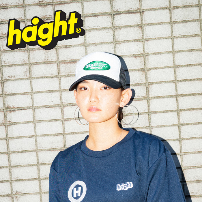 HAIGHT (ヘイト)　SMOKERS CLUB MESH TRUCKER CAP　 【キャップ】【HTSS-256003】　【2025 SPRING&SUMMER 新作】【RAT HOLE STUDIO】